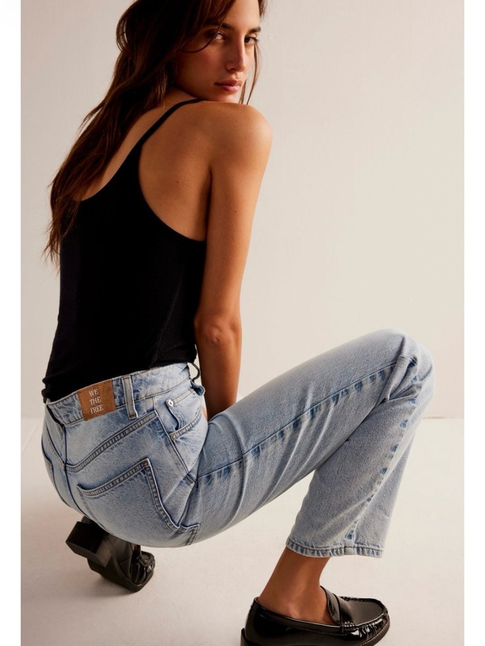 Free people Pacifica straight leg jeans